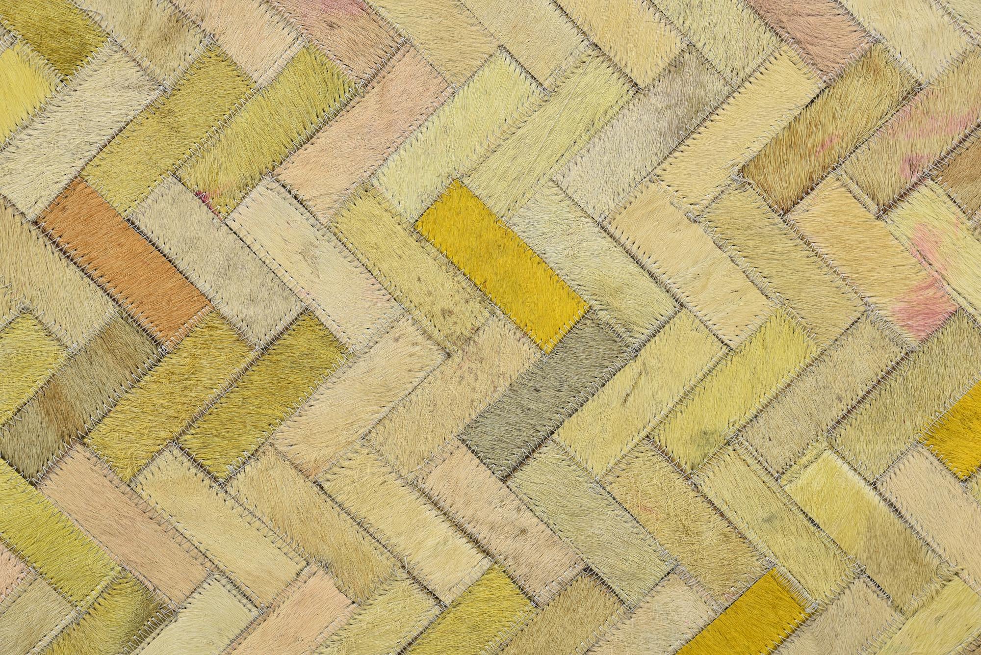 5' 2 x 7' 10 Cowhide Rug