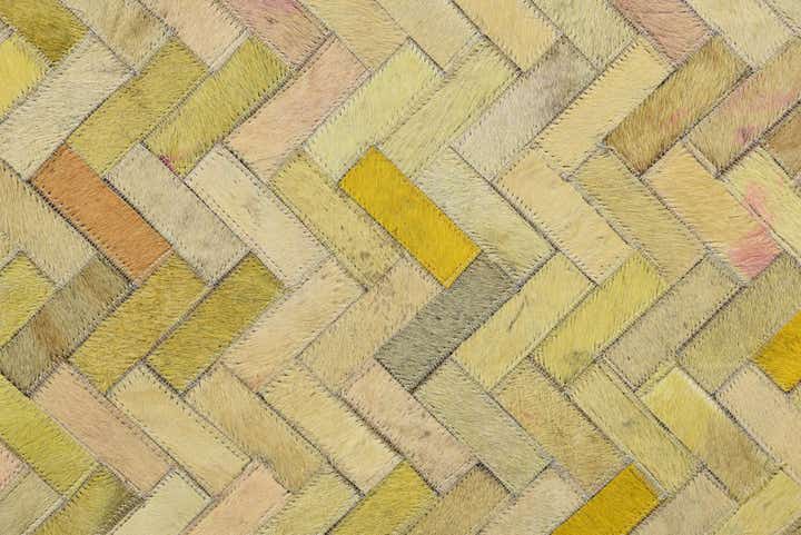 5' 2 x 7' 10 Cowhide Rug