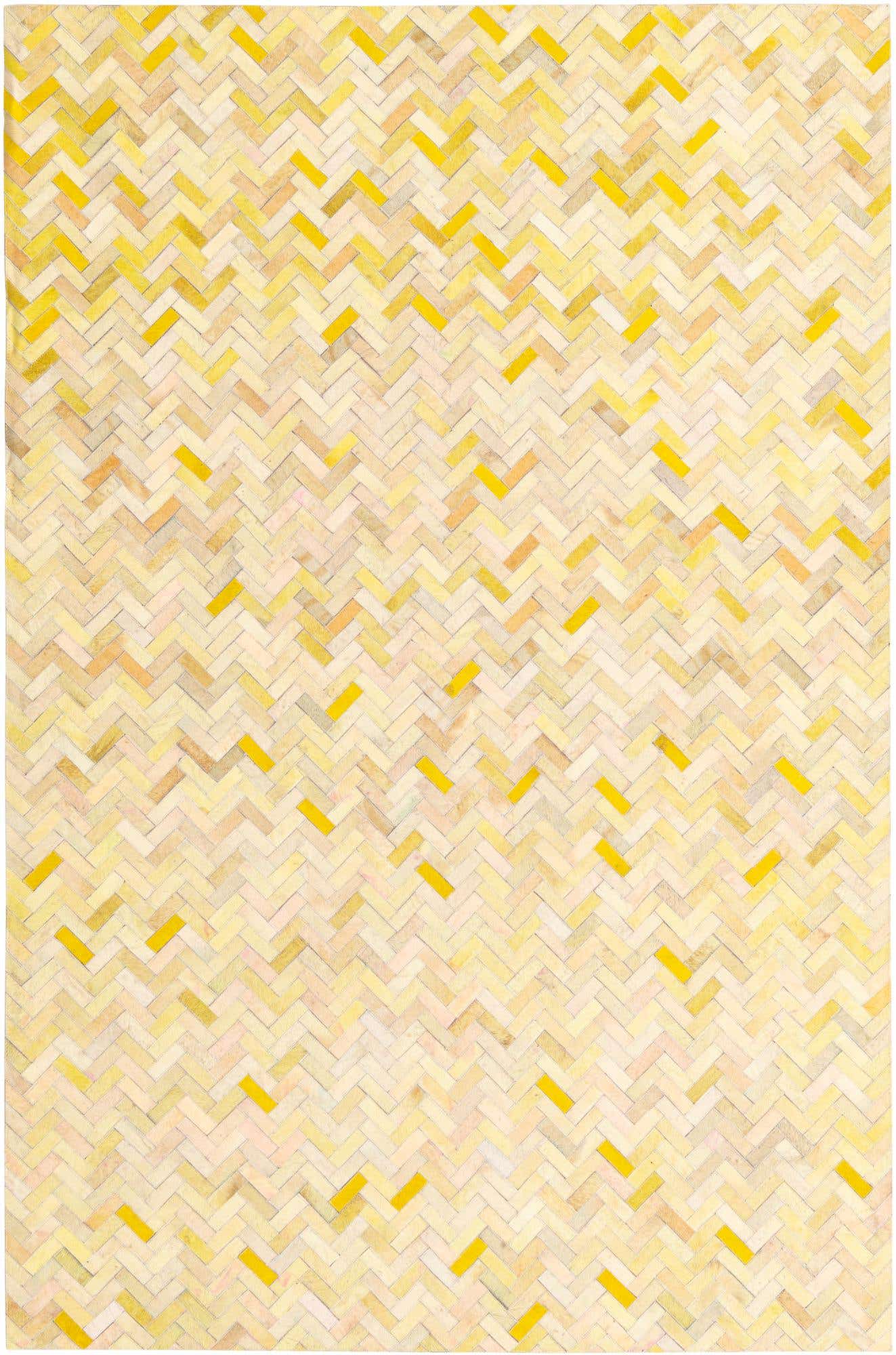 5' 2 x 7' 10 Cowhide Rug