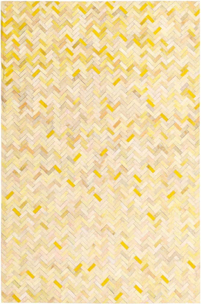 5' 2 x 7' 10 Cowhide Rug