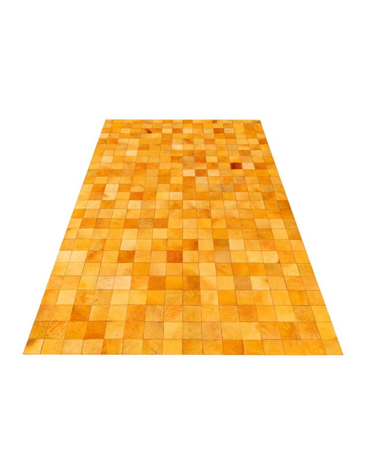 Detail image of 5' 1 x 7' 11 Cowhide Stocks Rug