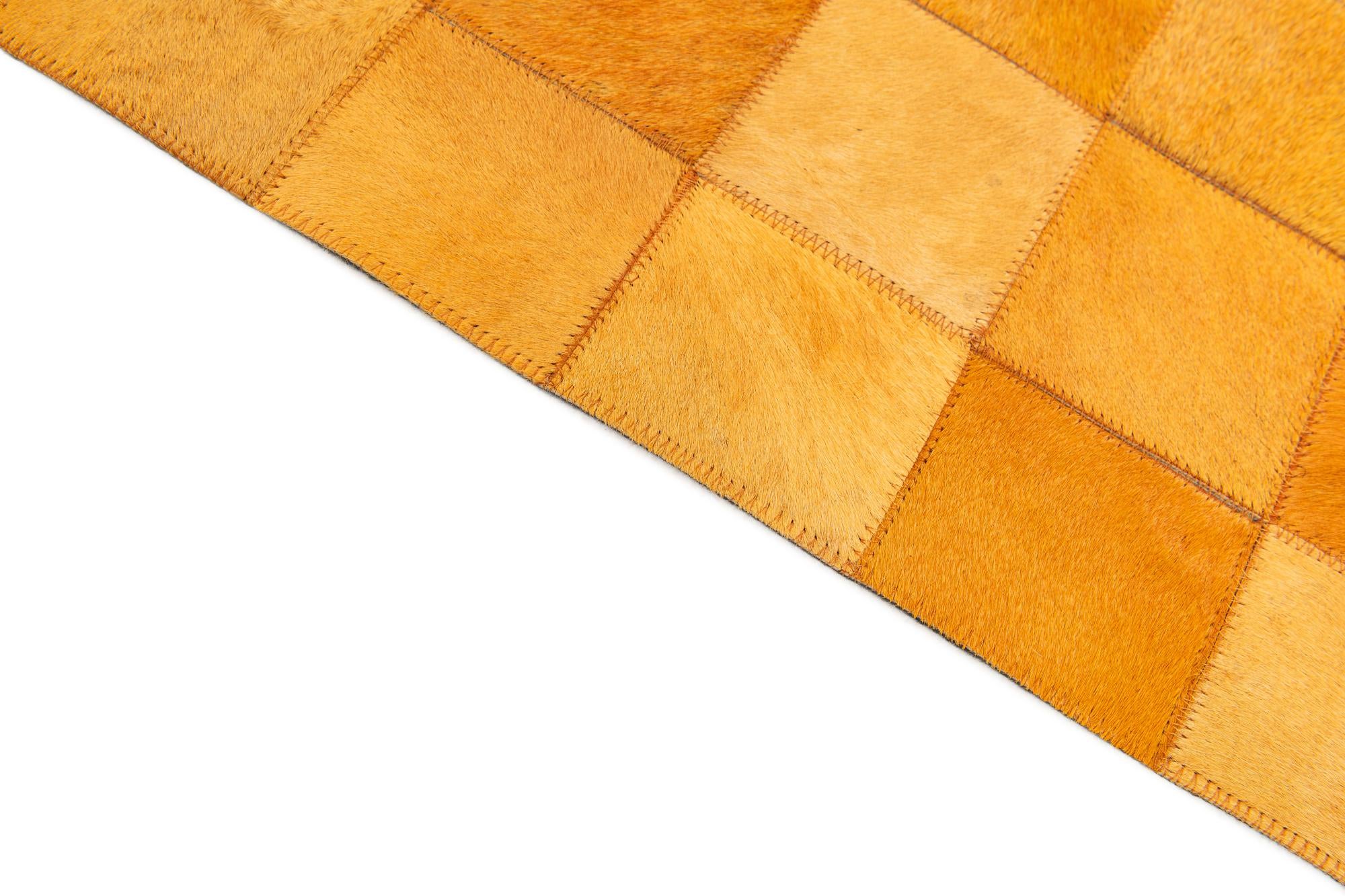 5' 1 x 7' 11 Cowhide Stocks Rug