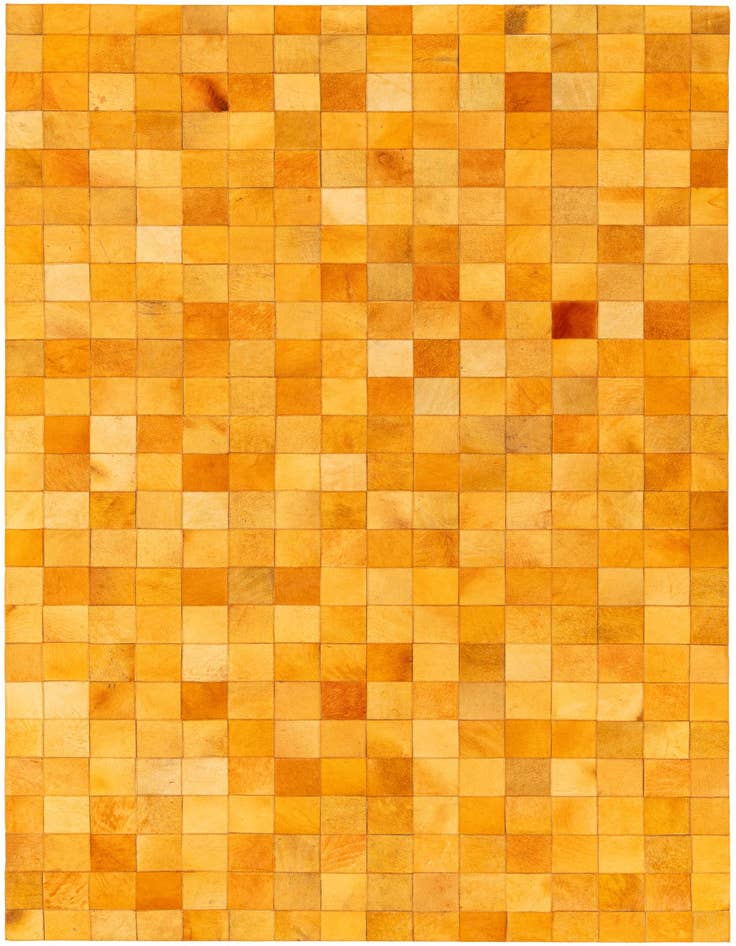 Detail image of 5' 1 x 7' 11 Cowhide Stocks Rug
