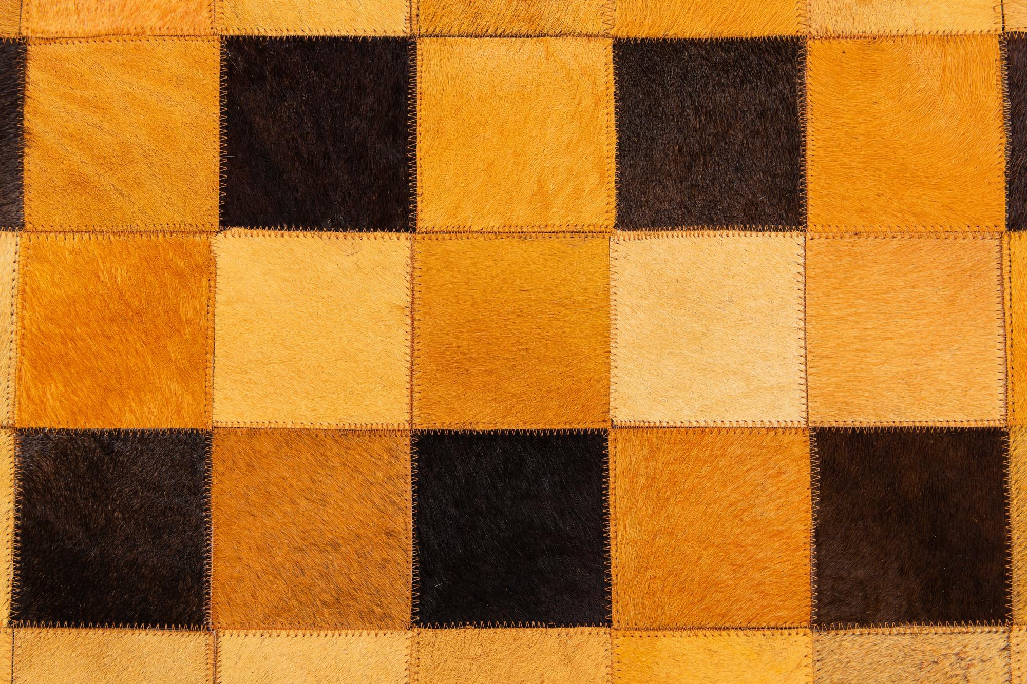 5' 1 x 7' 11 Cowhide Stocks Rug