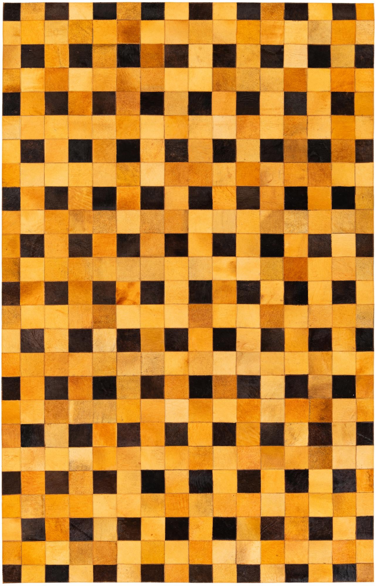5' 1 x 7' 11 Cowhide Stocks Rug