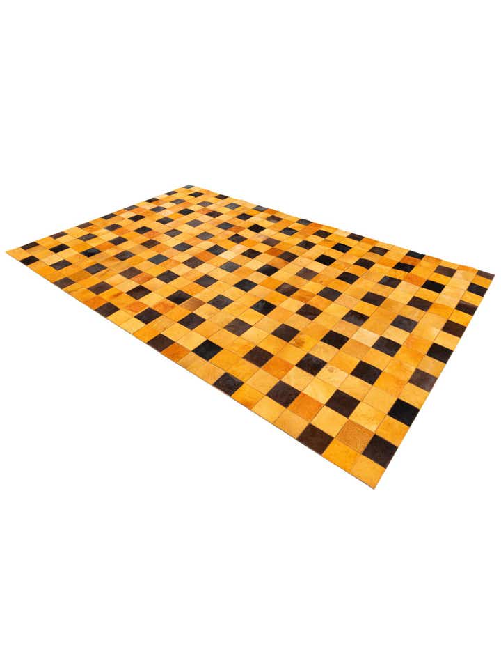 5' 1 x 8' Cowhide Stocks Rug