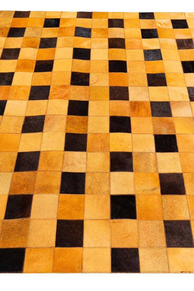 5' 1 x 8' Cowhide Stocks Rug