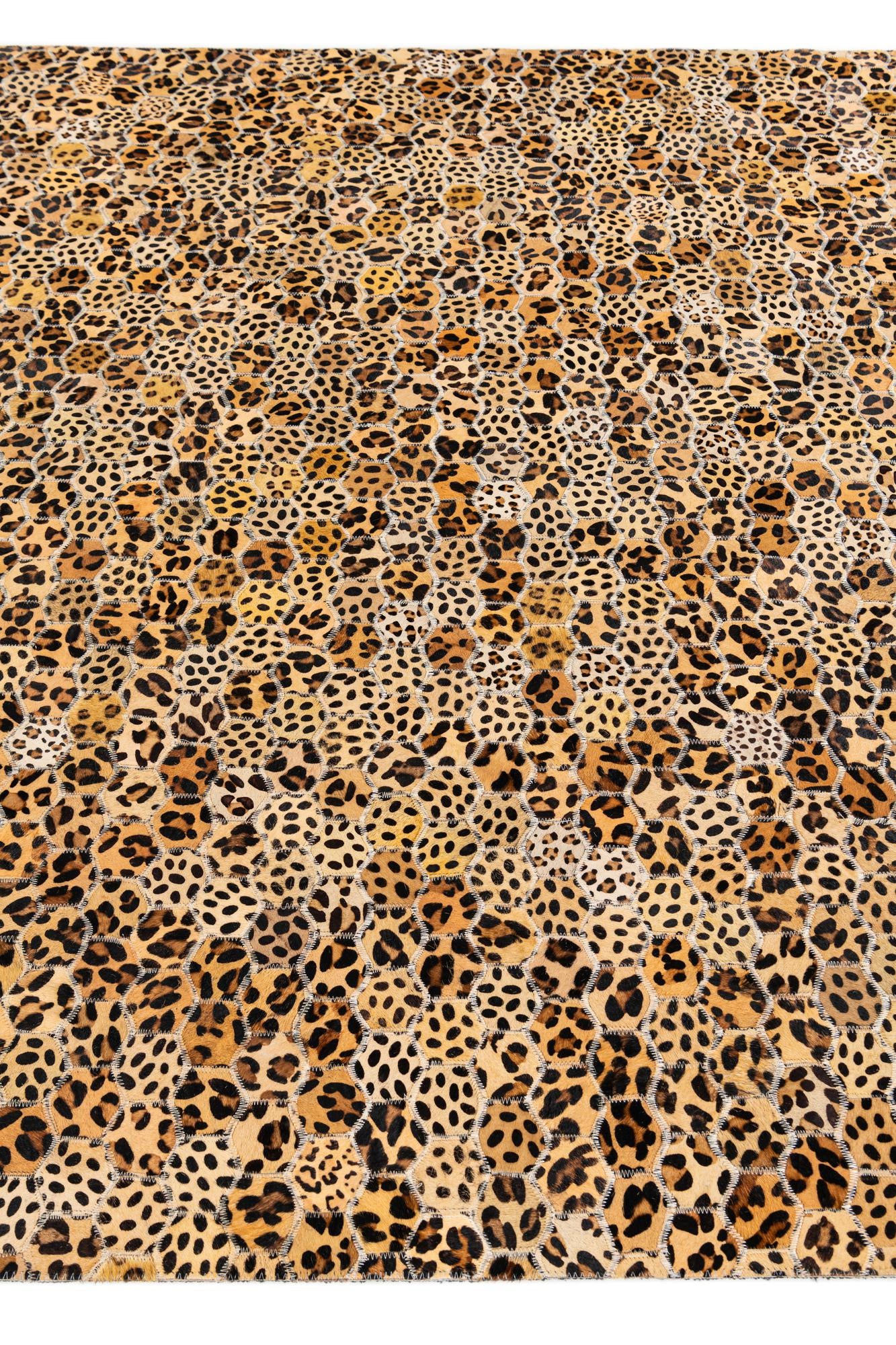 5' x 7' 10 Cowhide Stocks Rug