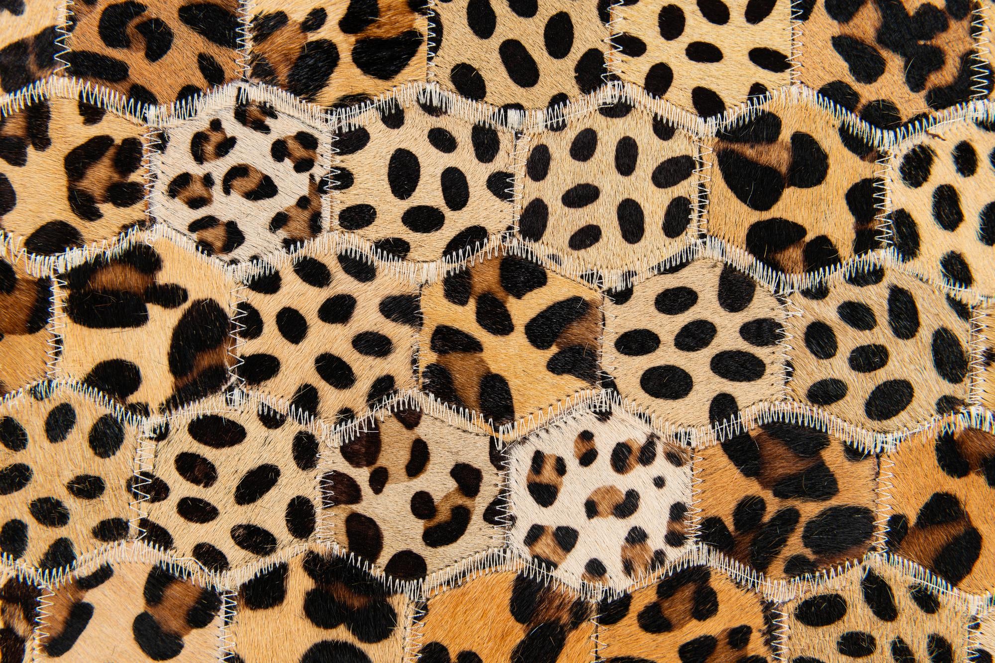 5' x 7' 10 Cowhide Stocks Rug