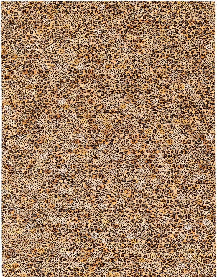 Detail image of 5' x 7' 10 Cowhide Stocks Rug