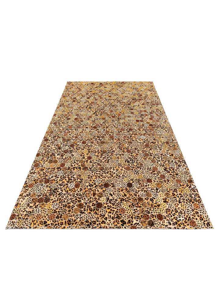 5' x 7' 10 Cowhide Stocks Rug