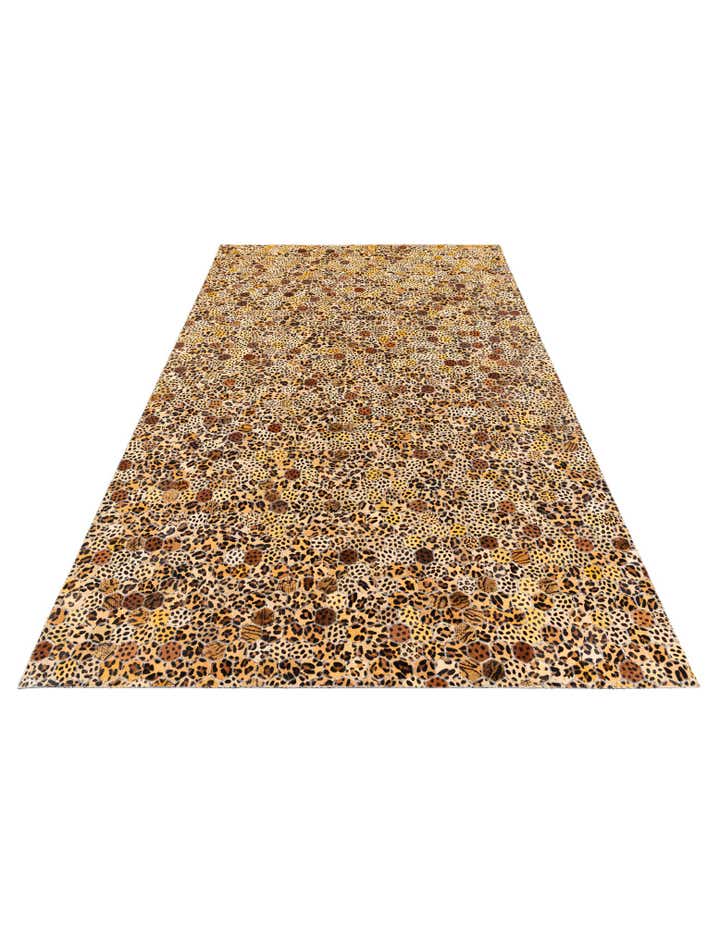 5' x 7' 10 Cowhide Stocks Rug