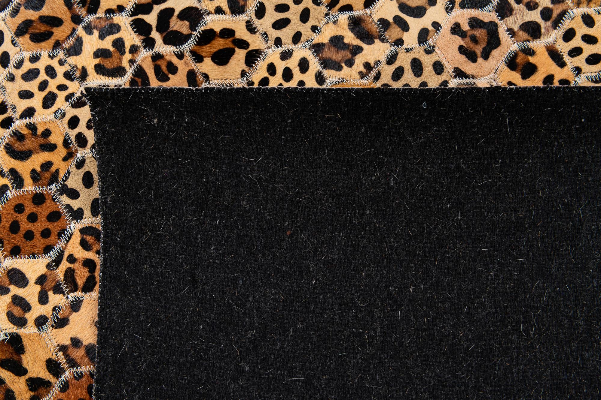 5' x 7' 10 Cowhide Stocks Rug