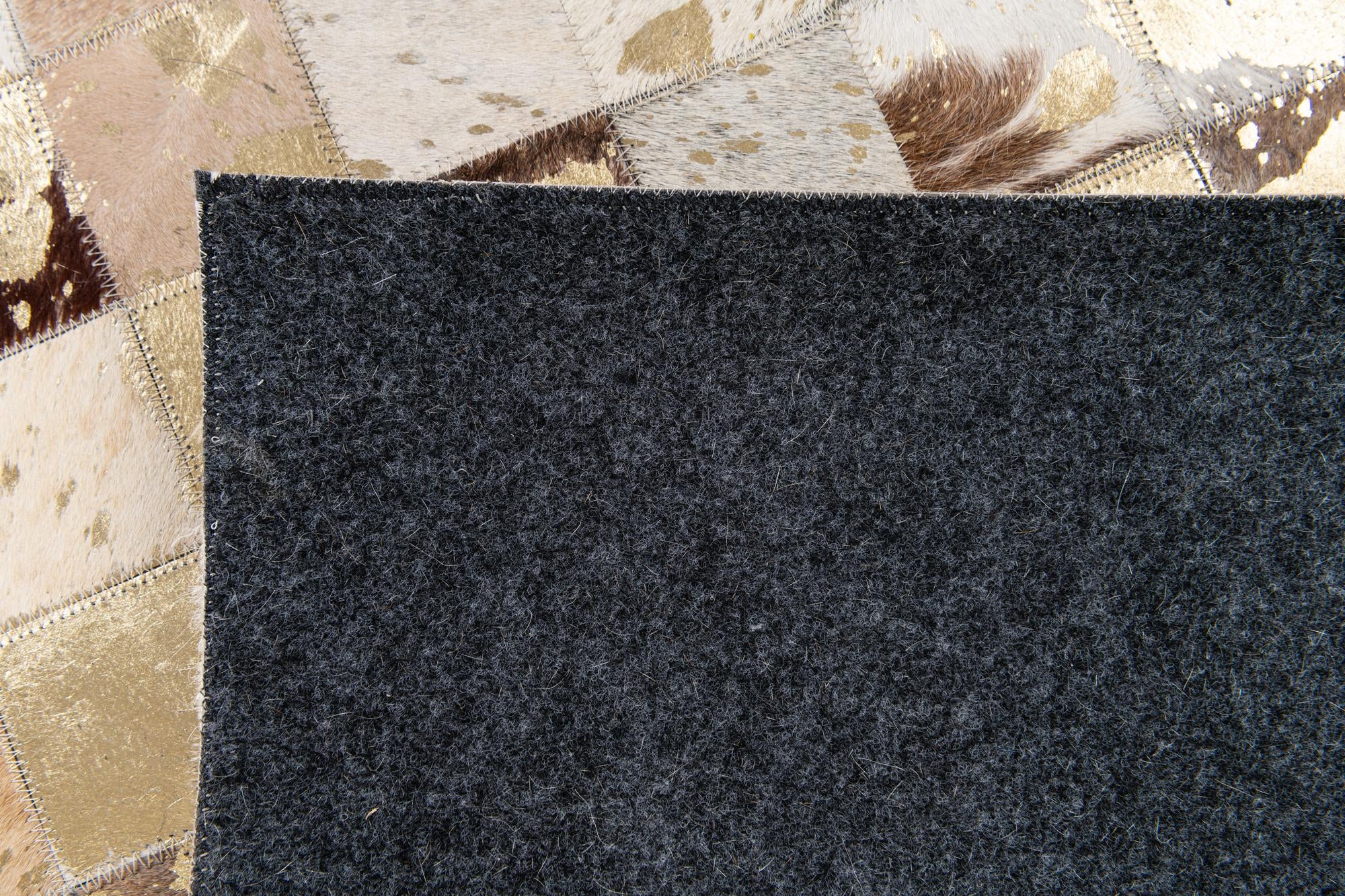 5' x 8' Cowhide Stocks Rug