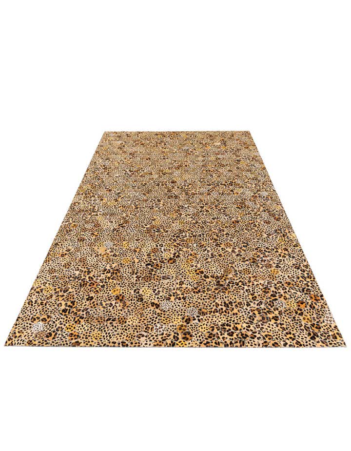 5' x 7' 11 Cowhide Stocks Rug