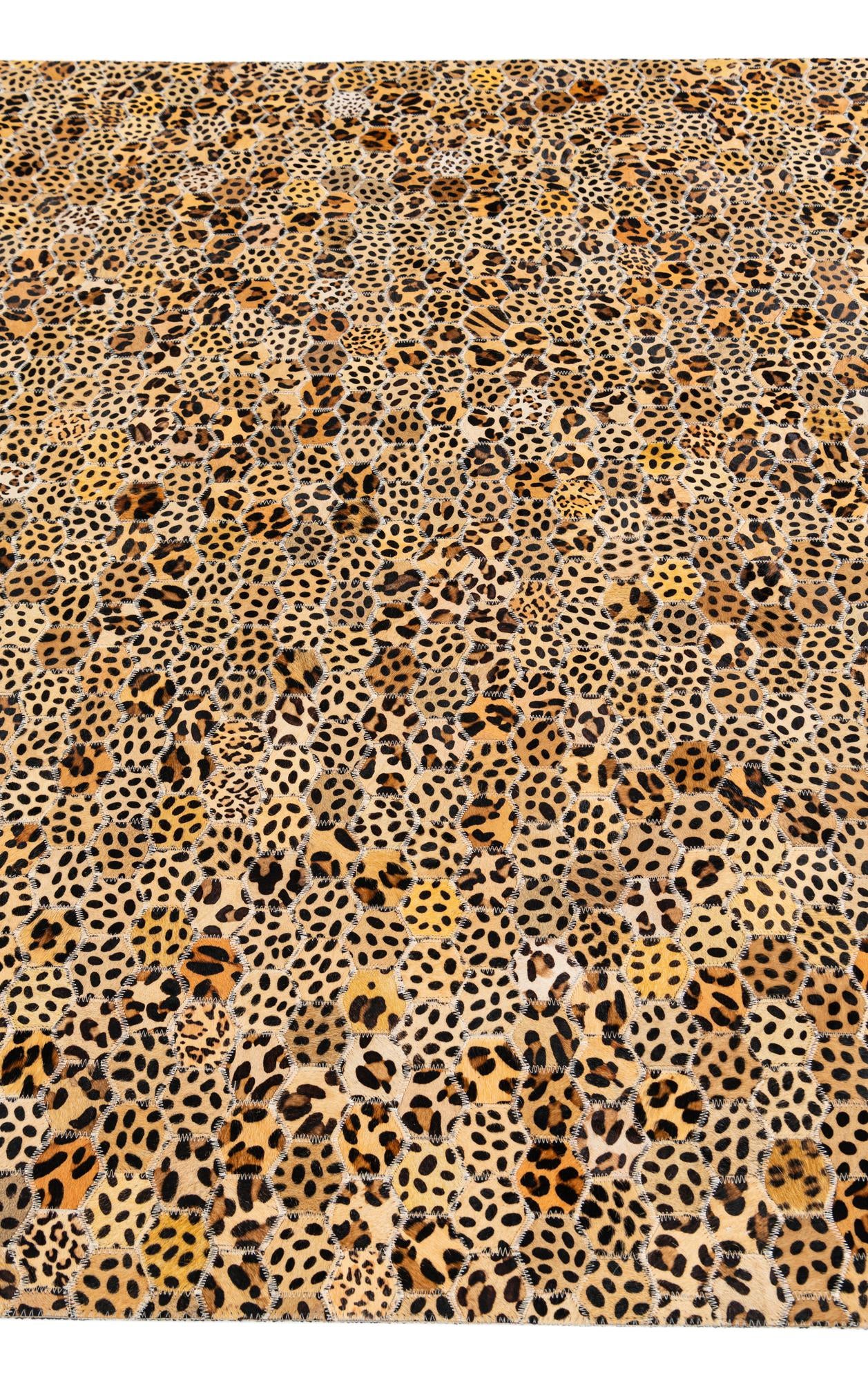 5' x 7' 11 Cowhide Stocks Rug