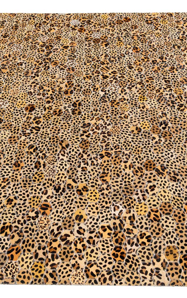 5' x 7' 11 Cowhide Stocks Rug