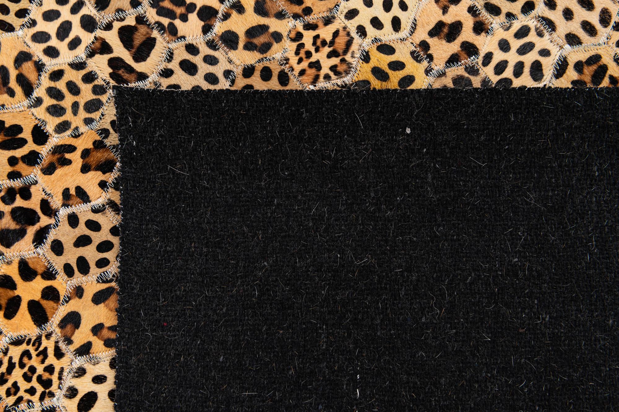 5' x 7' 11 Cowhide Stocks Rug