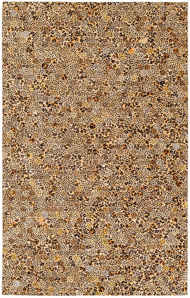 5' x 7' 11 Cowhide Stocks Rug