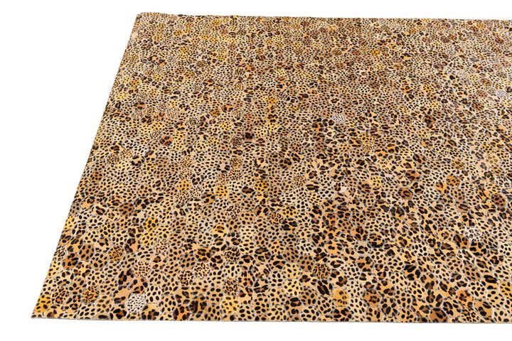 5' x 7' 11 Cowhide Stocks Rug