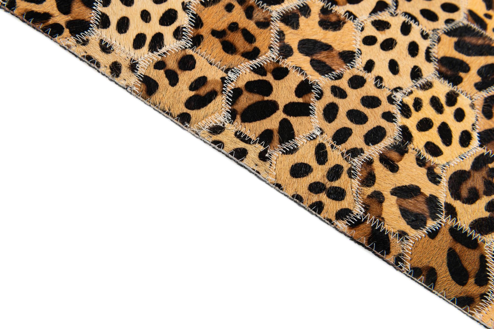 5' x 7' 11 Cowhide Stocks Rug