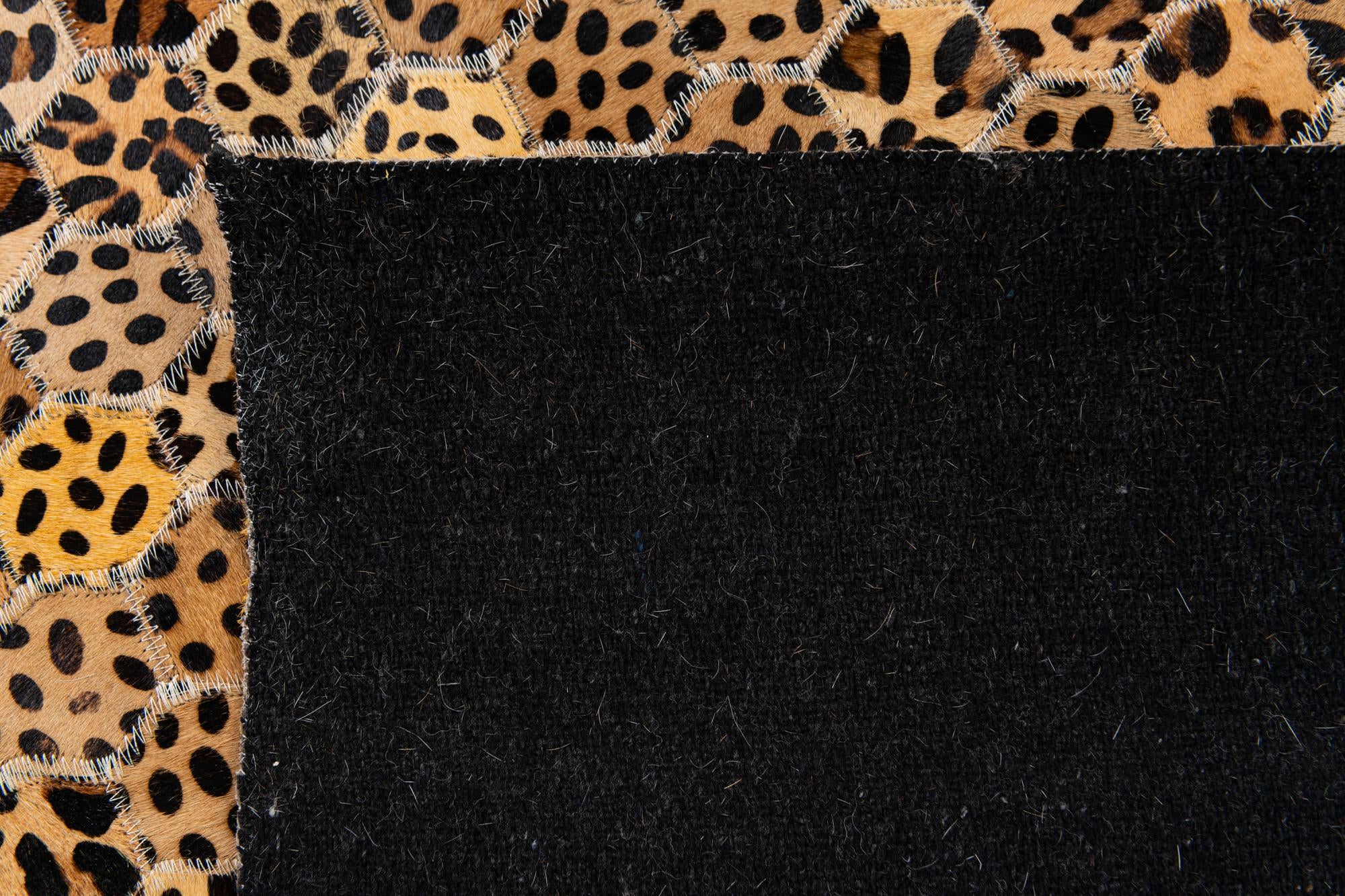 5' x 7' 11 Cowhide Stocks Rug