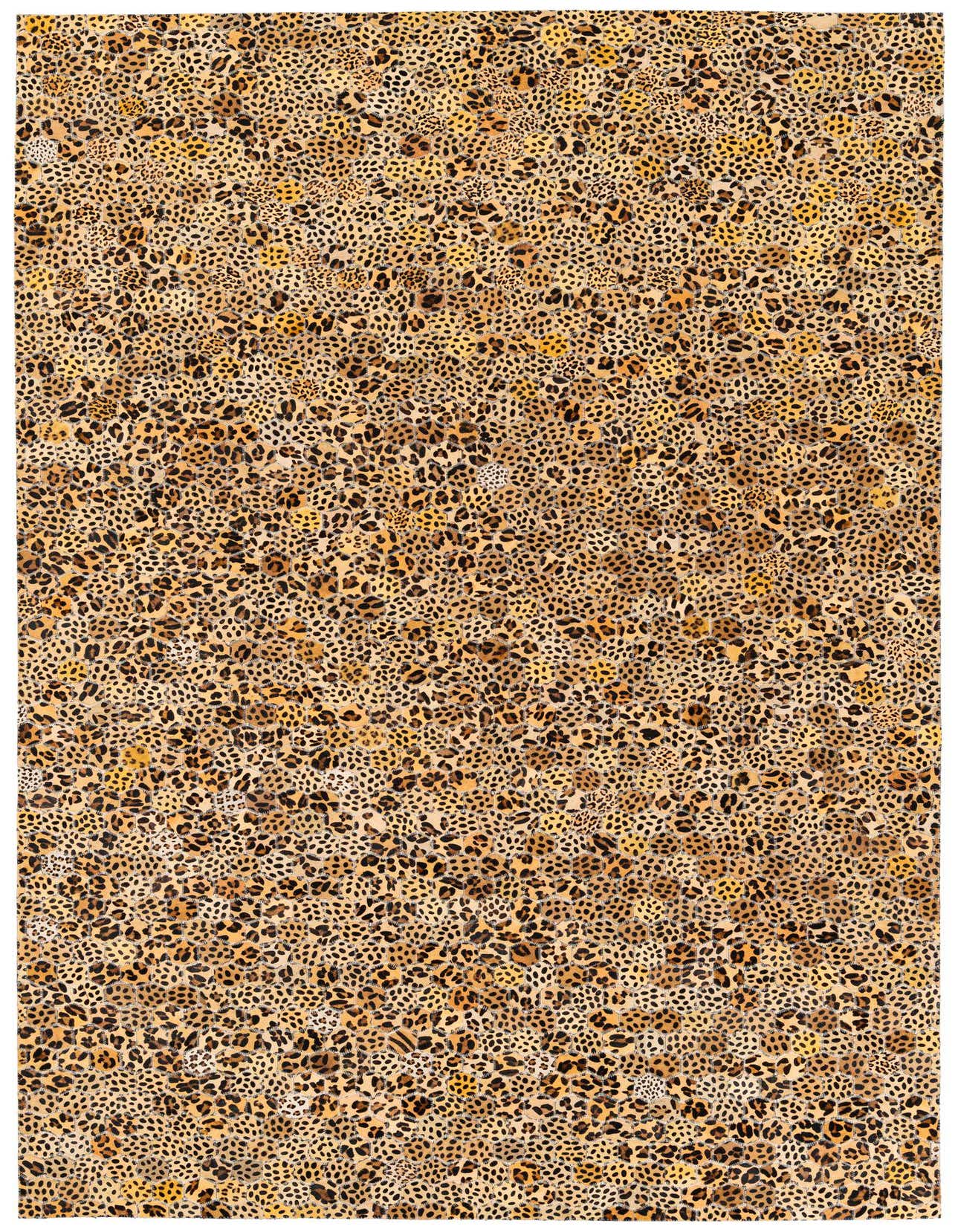 5' x 7' 11 Cowhide Stocks Rug