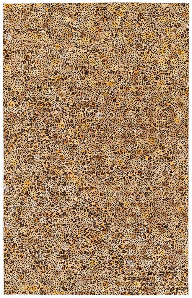 5' x 7' 11 Cowhide Stocks Rug