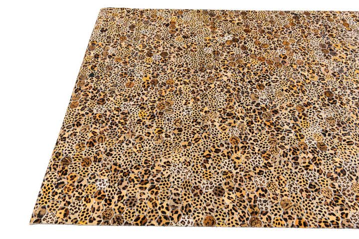 5' x 8' Cowhide Stocks Rug
