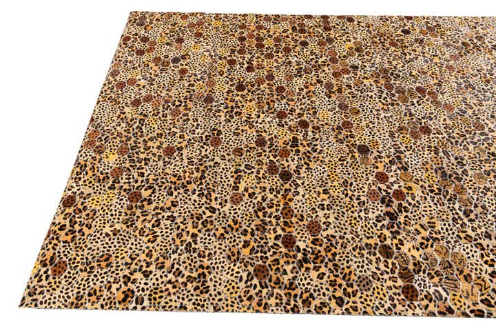 5' x 7' 11 Cowhide Stocks Rug