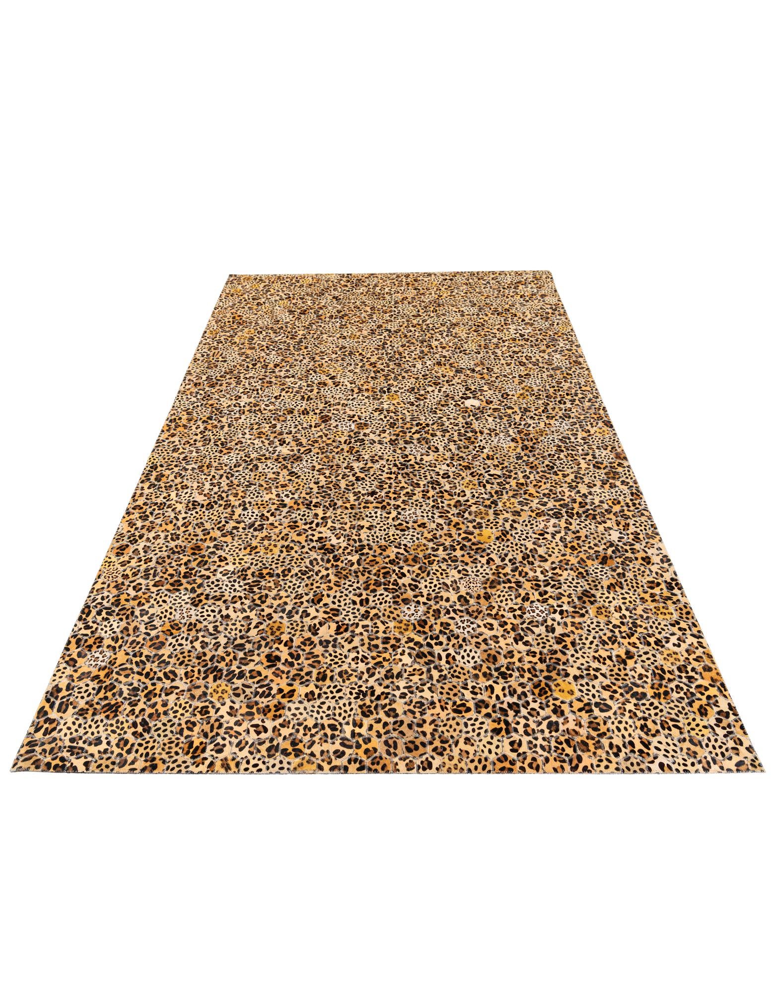5' x 7' 11 Cowhide Stocks Rug