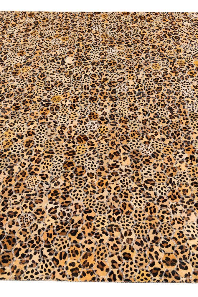 5' x 7' 11 Cowhide Stocks Rug