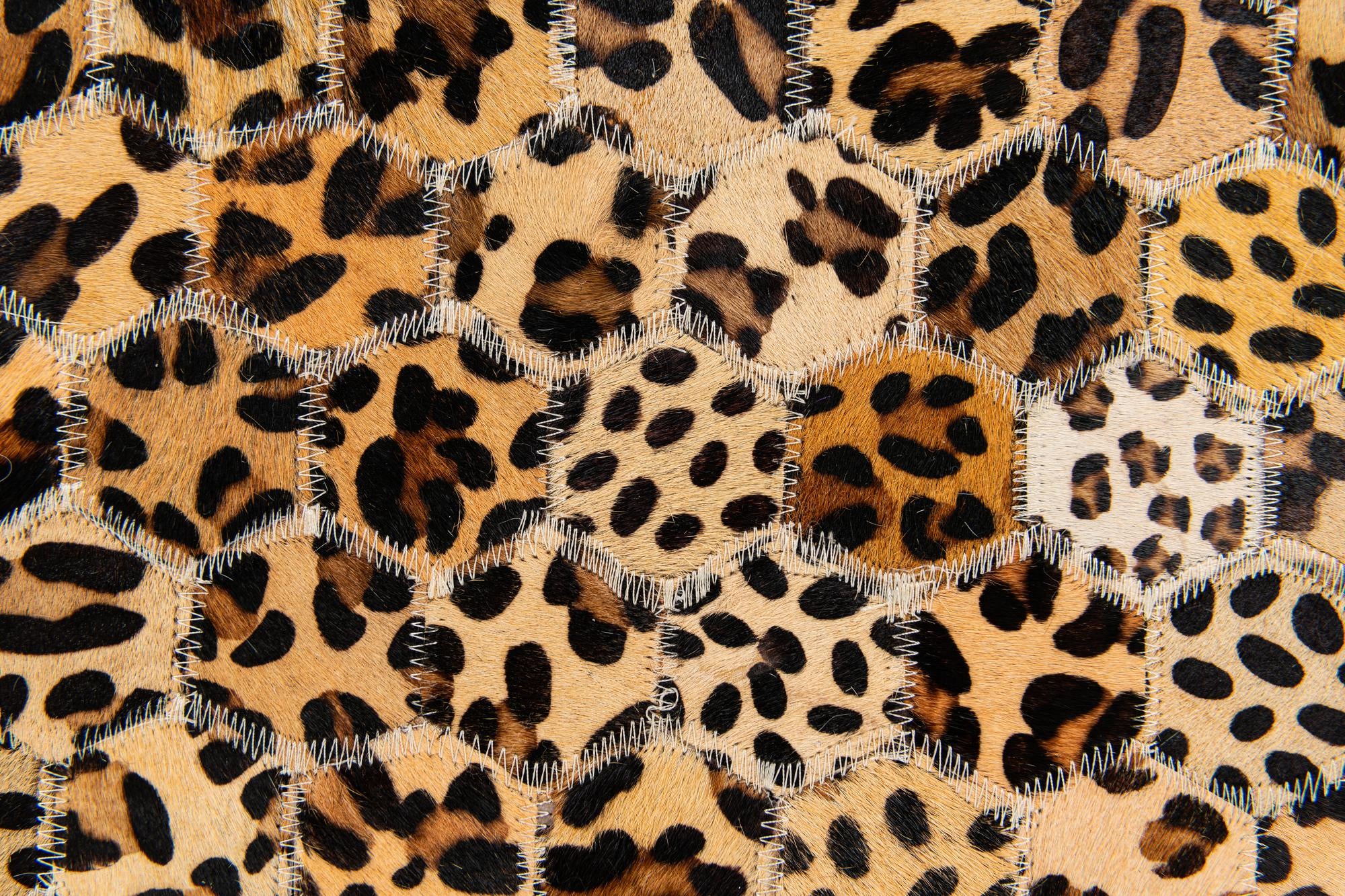 5' x 7' 11 Cowhide Stocks Rug