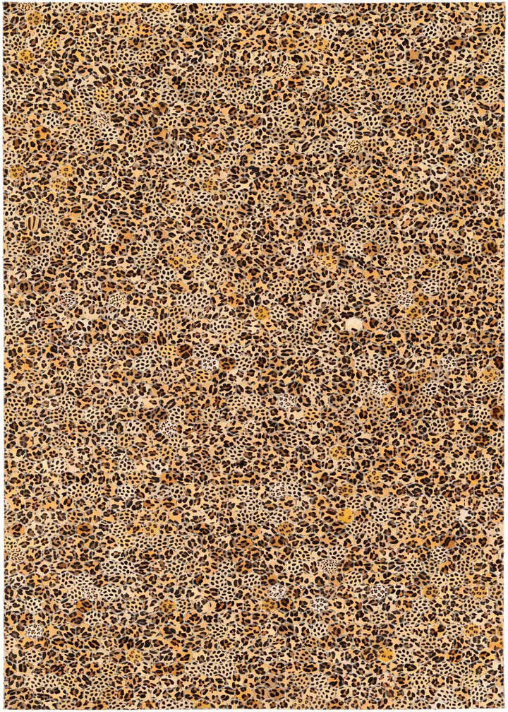 5' x 7' 11 Cowhide Stocks Rug