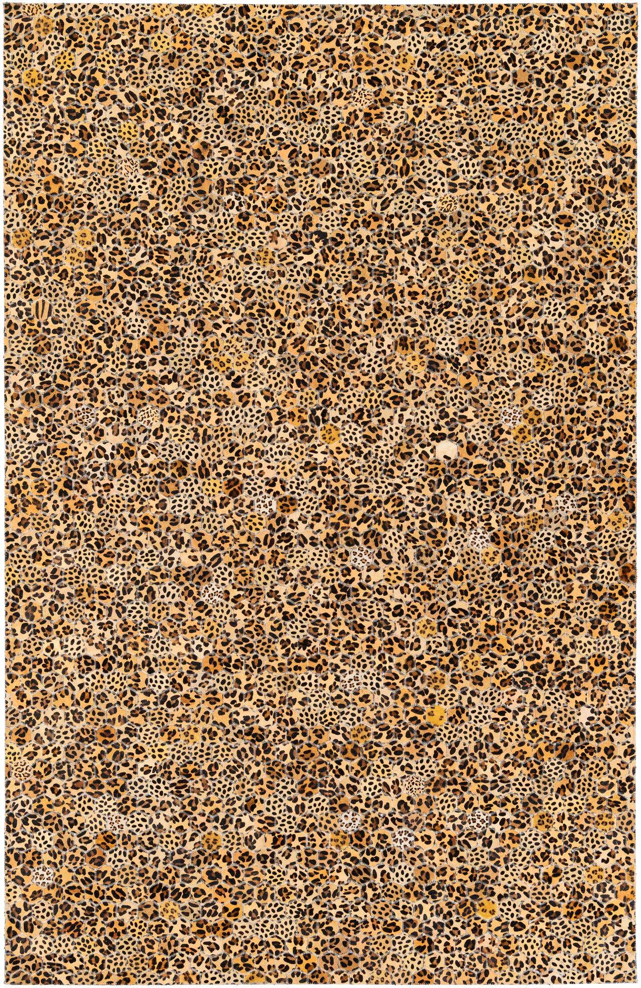 5' x 7' 11 Cowhide Stocks Rug