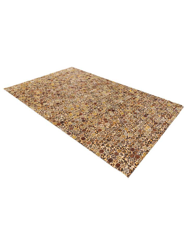 5' 1 x 8' Cowhide Stocks Rug