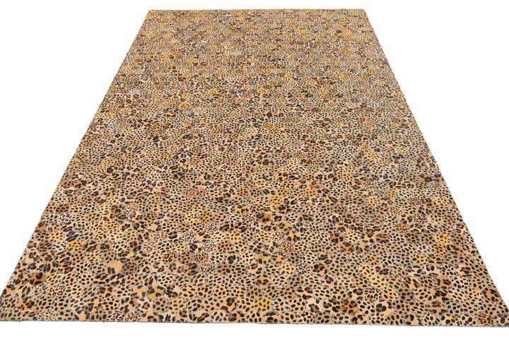 5' x 7' 10 Cowhide Stocks Rug