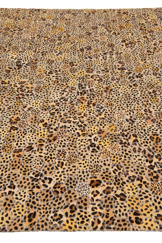 5' x 7' 10 Cowhide Stocks Rug