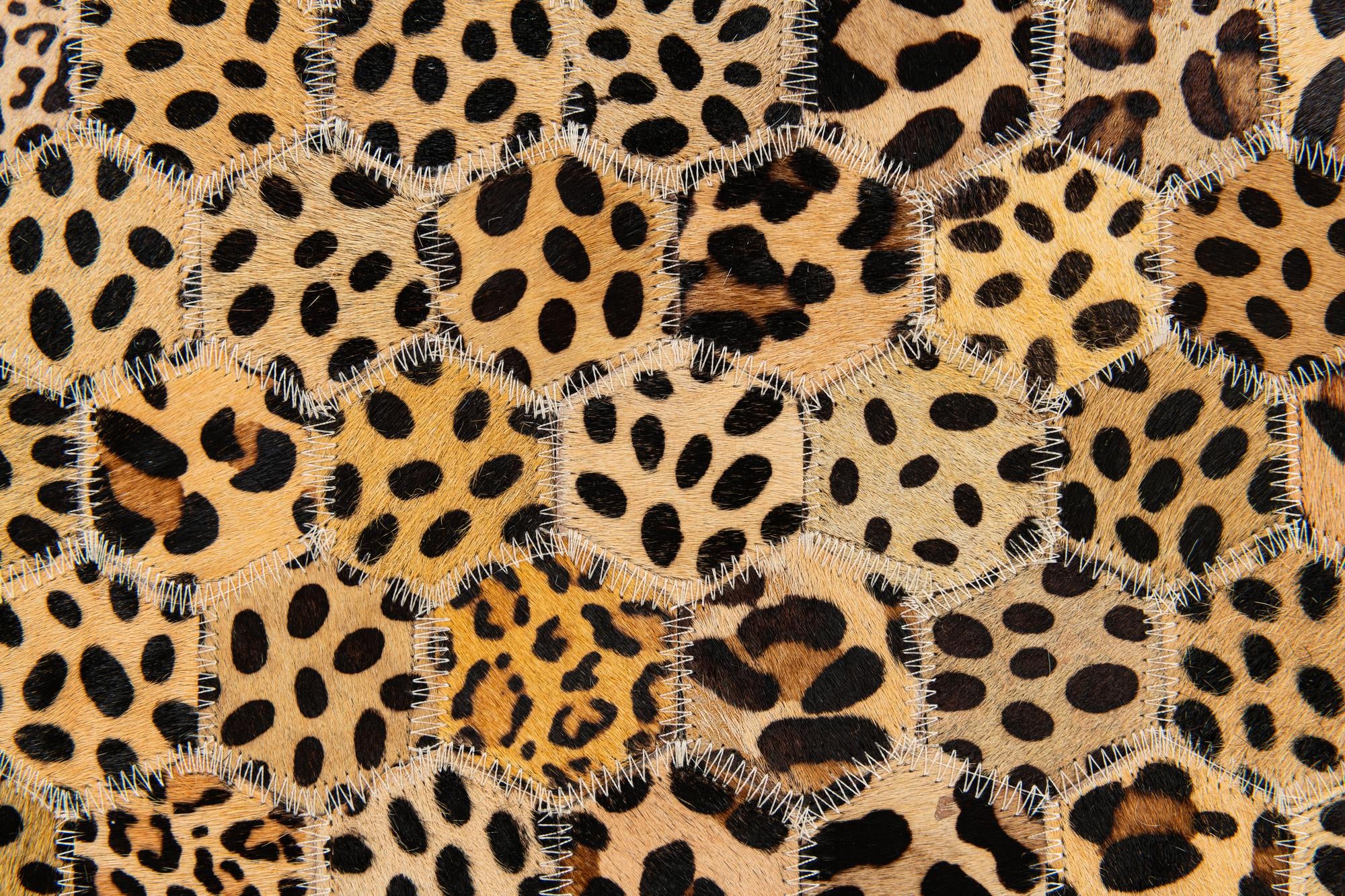 5' x 7' 10 Cowhide Stocks Rug