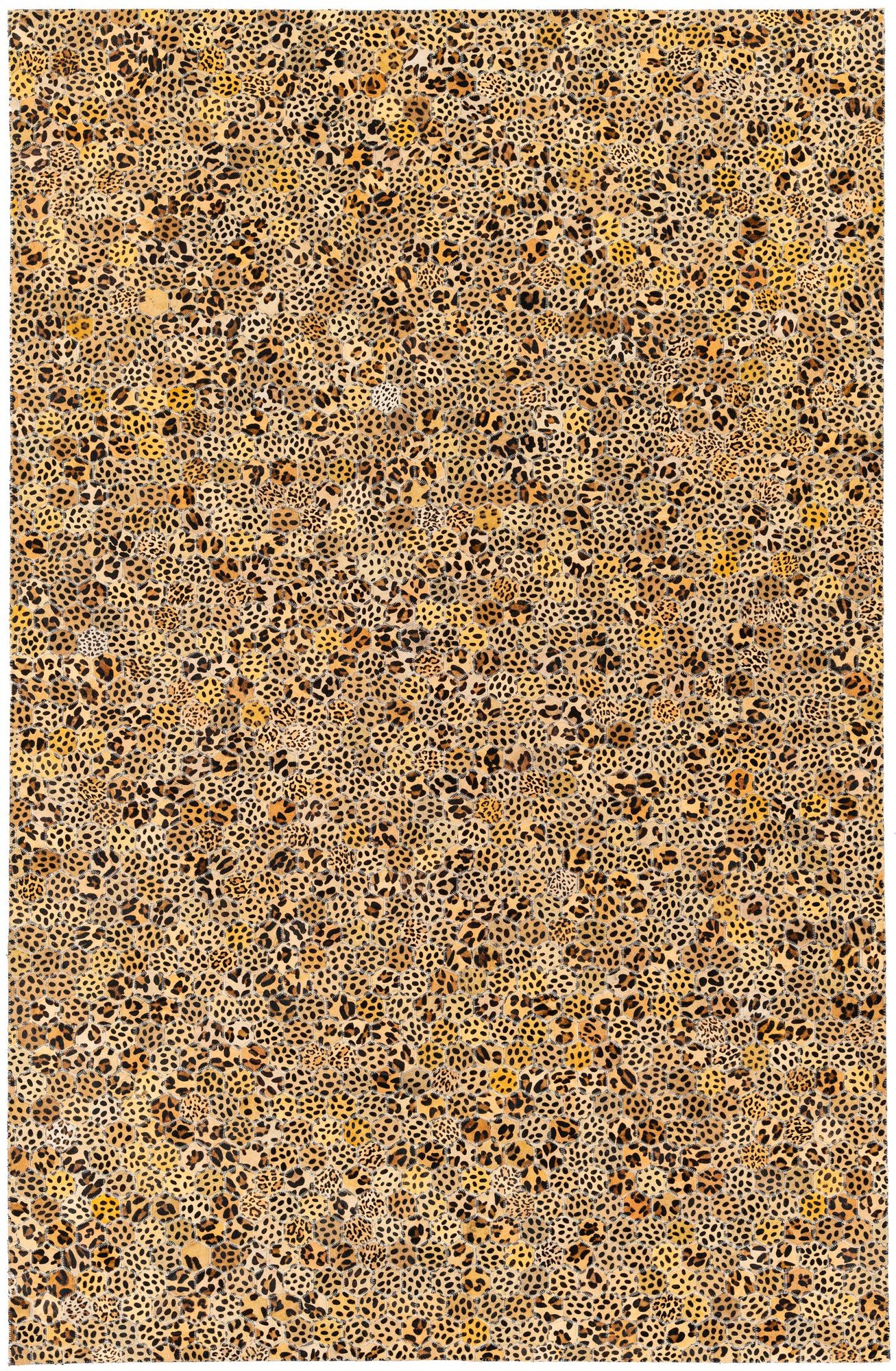 5' x 7' 10 Cowhide Stocks Rug
