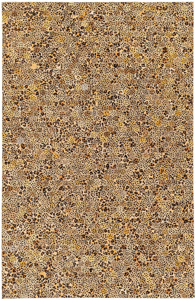 5' x 7' 10 Cowhide Stocks Rug