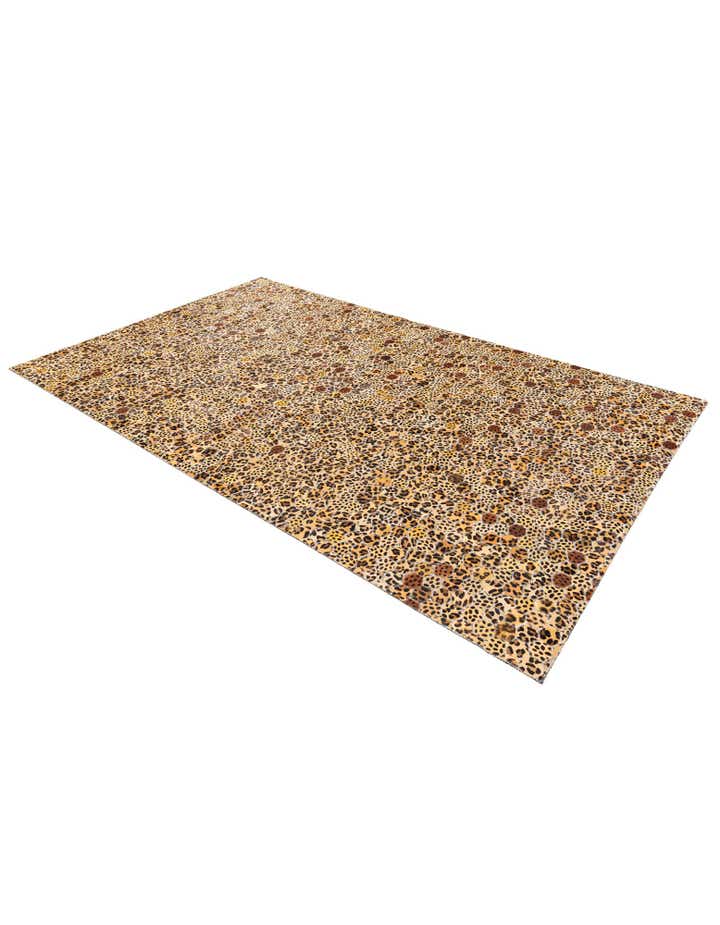 4' 11 x 8' Cowhide Stocks Rug