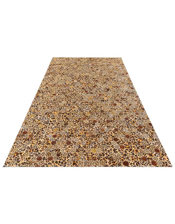 4' 11 x 8' Cowhide Stocks Rug
