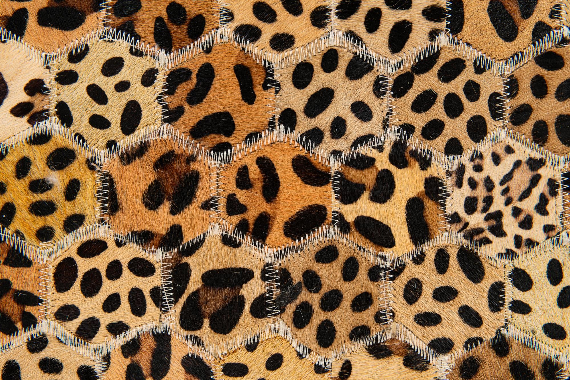 5' x 8' Cowhide Stocks Rug