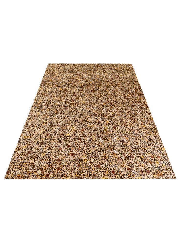 Detail image of 7' 11 x 9' 11 Cowhide Stocks Rug