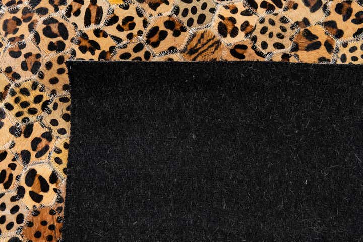 7' 11 x 9' 11 Cowhide Stocks Rug