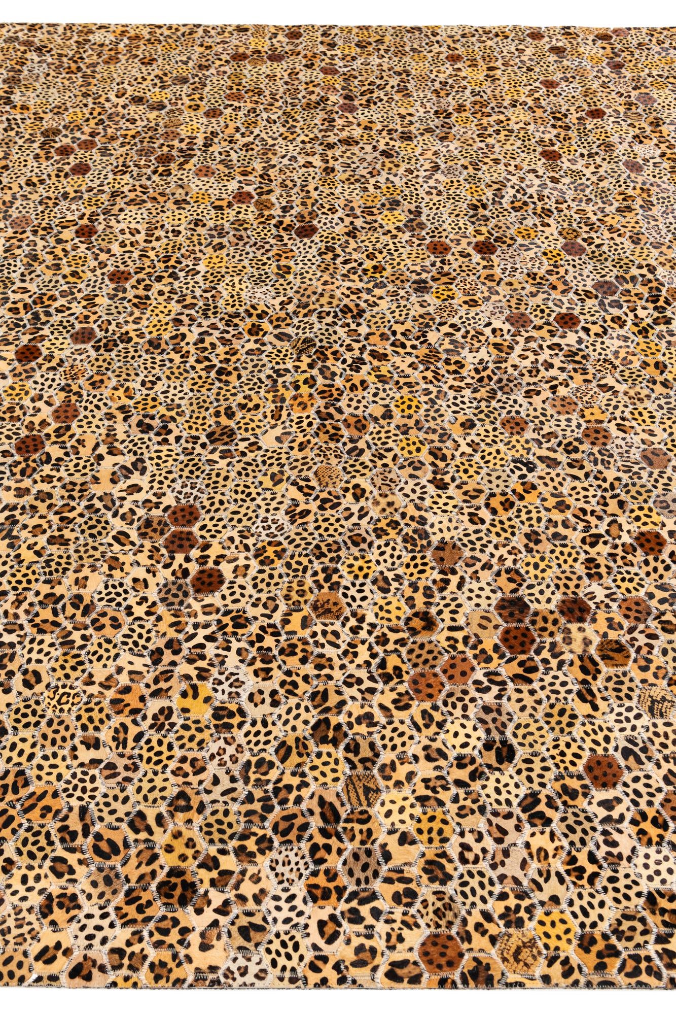 7' 11 x 10' 1 Cowhide Stocks Rug