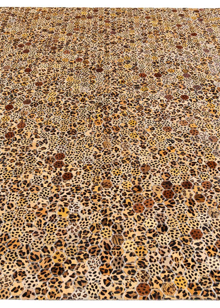7' 11 x 10' 1 Cowhide Stocks Rug