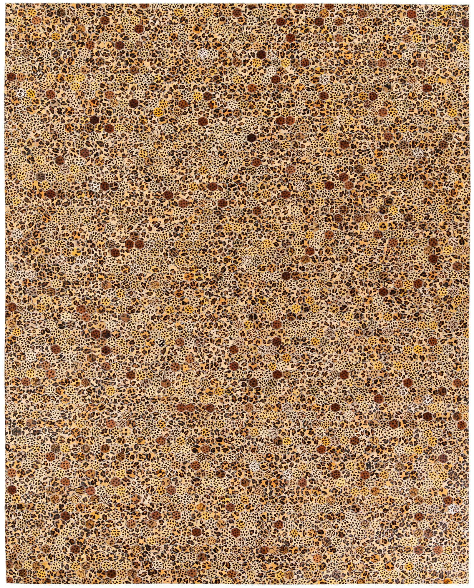 7' 11 x 10' 1 Cowhide Stocks Rug