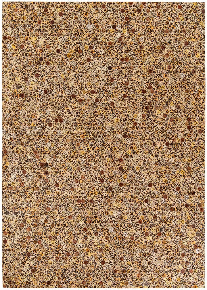 7' 11 x 10' 1 Cowhide Stocks Rug